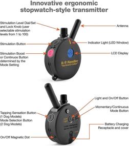 img 1 attached to 🐶 Training Your Dog with Educator K9 Handler Remote Dog Training Collar