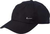 nike kids metal swoosh white boys' accessories logo