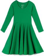 mightly organic girls' sleeve clothing for dresses logo