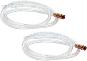 img 4 attached to 🔁 The Original Safety Siphon 6ft Hose, 1/2" Valve Siphon 2 Pack: Efficient Self Priming Pump for 3.5 Gallon/min Liquid Transfers - Ideal for Pools, Fish Tanks, Fuel, and More