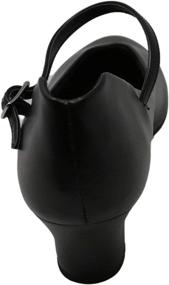 img 1 attached to Capezio Little Kid/Big Kid Jr. Footlight 550X Character Shoe: Comfort and Style for Young Performers