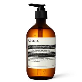 img 4 attached to 🌿 Aesop Resurrection Aromatique Hand Wash: 500mL/16.9 oz, Paraben-Free, Cruelty-Free, and Vegan