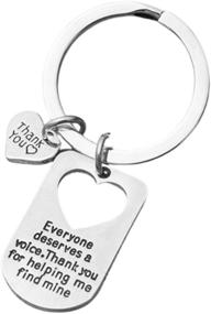 img 4 attached to Therapist Keychain Everyone Deserves Helping
