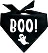 tees tails ghost halloween bandana logo