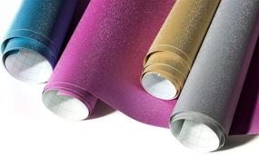img 1 attached to 🎨 Cricut 2004544 Shimmer Vinyl - Red Roll: 12X48 (4 Feet), High Quality Crafting Material