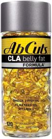 img 4 attached to 🔥 AbCuts CLA Belly Fat Formula - 120 Easy-to-Swallow Softgels - Omega 3 Fish Oil, Flaxseed Oil and Vitamin E - Boosts Antioxidant Supply and Supports Healthy Body Composition