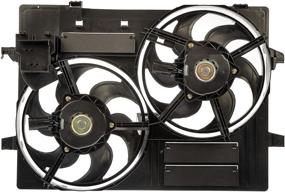 img 2 attached to 🔥 Dorman 620-927 Dual Fan Assembly for Jaguar X-Type - A Reliable and Sleek Cooling Solution in Black