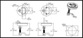 img 1 attached to 🚢 Marine Hatch Pull - Stainless Steel Thorn Boat Cam Latch