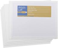 🎨 artist's loft 5-count pack of 8 x 10 canvas panels logo