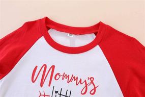 img 2 attached to ❤️ Adorable Mommy's Valentine Baseball T-Shirt: Gray Boys' Clothing for Tops, Tees & Shirts