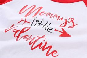 img 1 attached to ❤️ Adorable Mommy's Valentine Baseball T-Shirt: Gray Boys' Clothing for Tops, Tees & Shirts