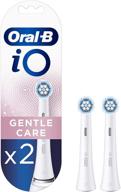 oral-b io gentle care toothbrush heads, 2-pack logo