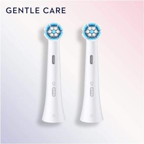 img 3 attached to Oral-B iO Gentle Care Toothbrush Heads, 2-Pack