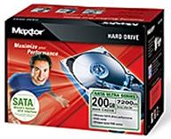 💾 улучшенный внутренний жесткий диск maxtor 200gb sata/150 kit с 8 мб кэш-памяти и скоростью вращения 7200 об/мин логотип