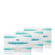 🌟 dhc silky cotton clear: premium quality, pack of 3, 1 count – unleash the softness! logo