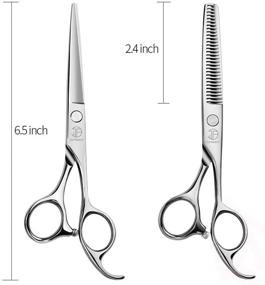 img 2 attached to JIFRONT Thinning Hairdressing Stainless Professional