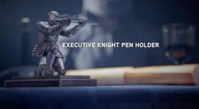 img 1 attached to JM-capricorns Executive Knight Pen Holder - Pen Included! (No Glue Included)