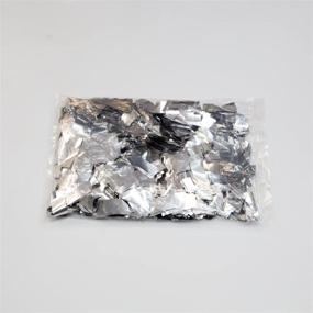 img 2 attached to 🎉 Premium Metallic Silver Confetti for Parties, Events, Weddings, NYE Celebrations, Decorations, Sporting Events - Ultimate Confetti