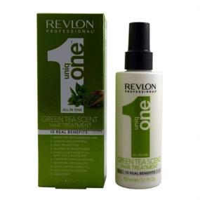 img 3 attached to 🍃 Revlon Uniq One Hair Treatment Green Tea 5.1 oz