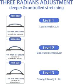 img 3 attached to 🔑 Premium Back Stretcher: Multi-Level Massager for Lumbar Pain Relief with Magnet - Ideal for Herniated Disc, Sciatica & Scoliosis