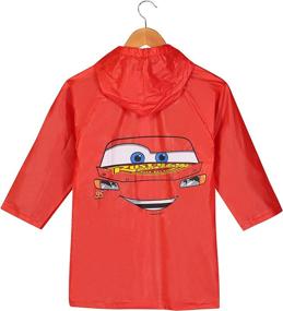 img 3 attached to 🚗 Optimized Disney Pixar Lightning Mcqueen Rain Jacket