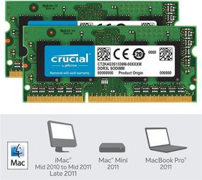 img 3 attached to CT2K4G3S1339M - Crucial 8GB Kit (2x4GB) DDR3 1333 MHz CL9 Memory for Mac, Enhanced SEO CT2K4G3S1339M - Crucial 8 ГБ комплект (2x4 Гб) памяти DDR3 1333 МГц CL9 для Mac, улучшенный поисковый оптимизация (SEO)