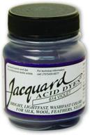 🌸 concentrated violet 614 jacquard acid dye - 1/2 oz jar for wool, silk, and protein fibers logo