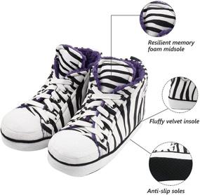img 2 attached to 🥾 Gohom Children's Winter Fleece Slipper Boys' Shoes: Cozy Warmth for Cold Weather