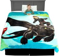 franco bedding microfiber blanket dragon logo