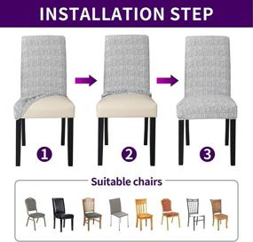 img 1 attached to 🛡️ Enhanced Protector Removable Decoration Slipcovers: Elevating Style and Protection for Your Ceremony