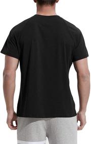 img 2 attached to NITAGUT Fashion Casual T-Shirts: Placket Men's Clothing for Stylish Shirts