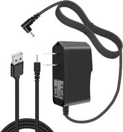 заменитель зарядного устройства kinmad для планшета rca 10 viking pro rct6303w87 / rct6303w87dk 10" - 5v 2a сетевой адаптер с usb кабелем для зарядки длиной 3 фута. логотип