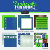 альбом для вырезок customs seahawks pride football логотип