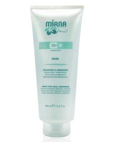 img 4 attached to 💆 Mirna Professional Prevention & Energizing, Anti Thinning Mask | Deep Conditioner for Weak Hair - Oligo-Elements, Herb Extracts, Grape Stem Cells | No Sulphate, No Paraben | 400ml/13.5oz