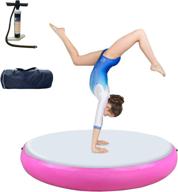 🤸 gymnastics air roller - inflatable tumbling mat series with air block, air spot, air barrel; gymnastic equipment for home use, gym training, cheerleading, and yoga. логотип