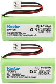 img 4 attached to 🔋 Kastar Battery (2-Pack) Replacement for AT&T BT8001 BT8000 BT8300 BT184342 BT284342 BT18433 BT28433 BT-1011 BT-1022 BT-1031/89-1335-00/89-1344-01 BATT-6010 Uniden BBTG0671011