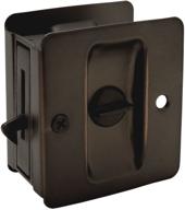 🔒 enhanced seo: designers impressions 53843 oil rubbed bronze pocket door privacy lock логотип