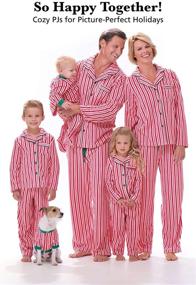 img 3 attached to 🎄 Matching Family Christmas Pajamas - Red PajamaGrams for Christmas