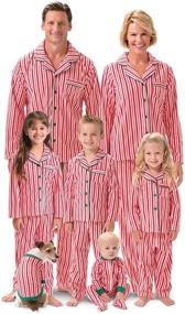 img 4 attached to 🎄 Matching Family Christmas Pajamas - Red PajamaGrams for Christmas