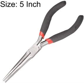 img 2 attached to Uxcell Needle Pliers Reach Comfort