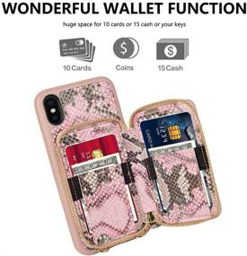 img 1 attached to ZVE Crossbody Handbag Shockproof Leather Cell Phones & Accessories