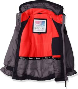 img 1 attached to Big Chill Girls Jacket Charcoal Outdoor Recreation and Outdoor Clothing