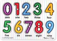 🧩 explore counting with melissa & doug see inside numbers wooden puzzle" logo