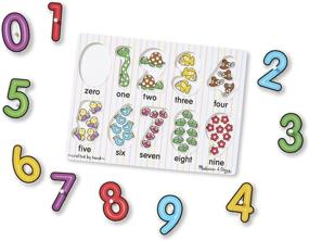img 3 attached to 🧩 Explore Counting with Melissa & Doug See Inside Numbers Wooden Puzzle"