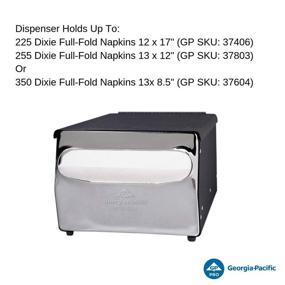 img 3 attached to 🧻 Full-Fold Countertop Dispenser by Georgia Pacific, Model 51202