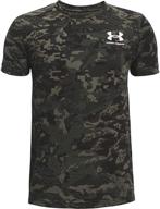 👕 футболка отличного качества under armour для мальчиков - размер m - исследуйте сейчас! логотип