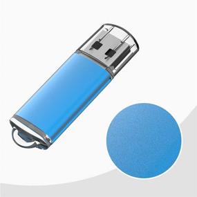 img 1 attached to 💾 KEXIN 16GB Flash Drive - 5 Pack USB Stick with Snapcap Design - USB Drive for PC/Laptop - External Storage Data, Jump Drive, Memory Stick for File Sharing
