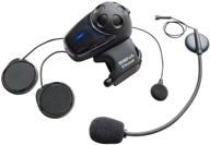 🎧 sena smh10-11 bluetooth motorcycle headset/intercom - universal microphone kit (single), black logo