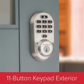 img 3 attached to Kwikset 99380 001 Electronic Deadbolt Featuring