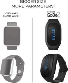 img 1 attached to Healbe GoBe2: Advanced Weight Loss Fitness Band with 8 Key Health Metrics - Calorie Intake/Burn/Balance, Hydration, Stress, Sleep, Heart Rate, Activity, and Step Pedometer